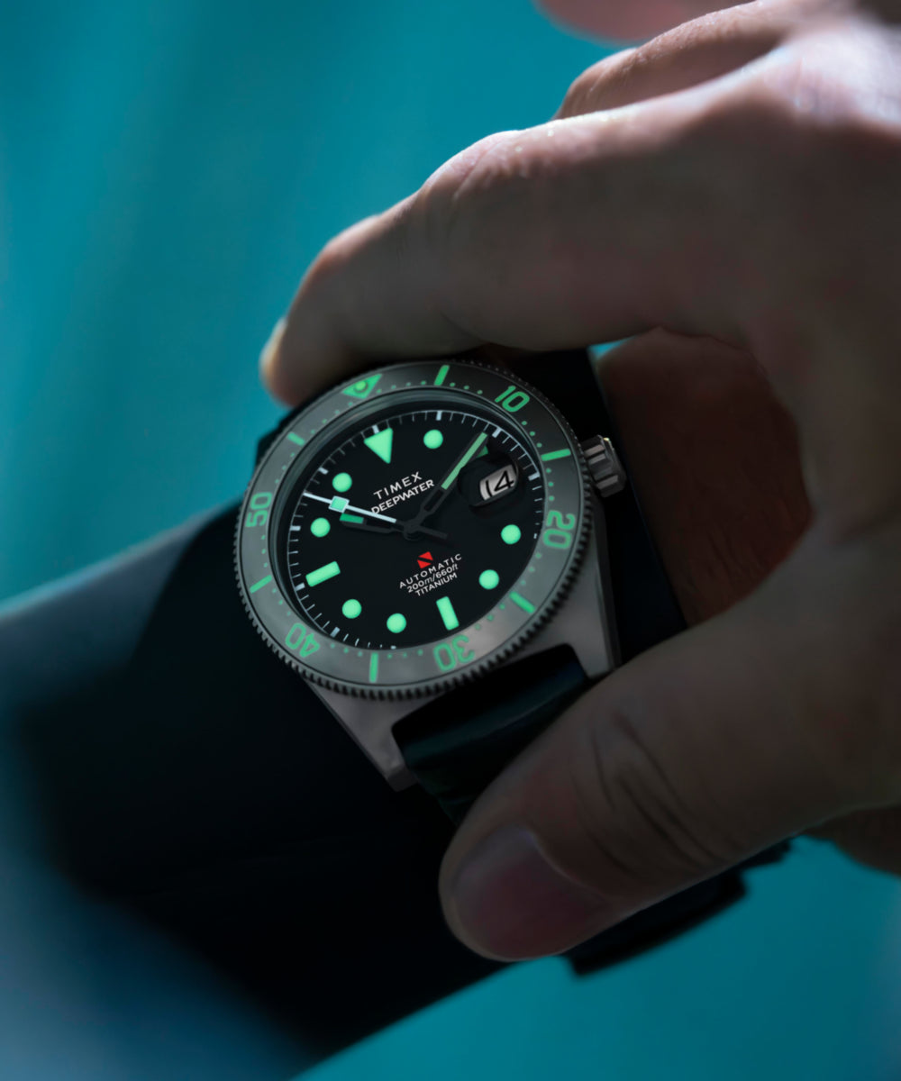 Deepwater Reef 200 Titanium Automatic 41mm Synthetic Rubber Strap Watch, photo 4