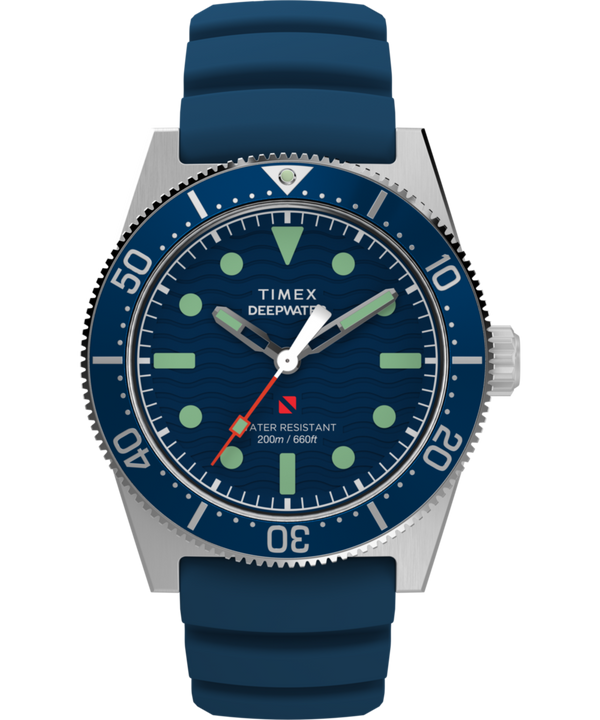 Deepwater Reef 200 41mm Synthetic Rubber Strap Watch