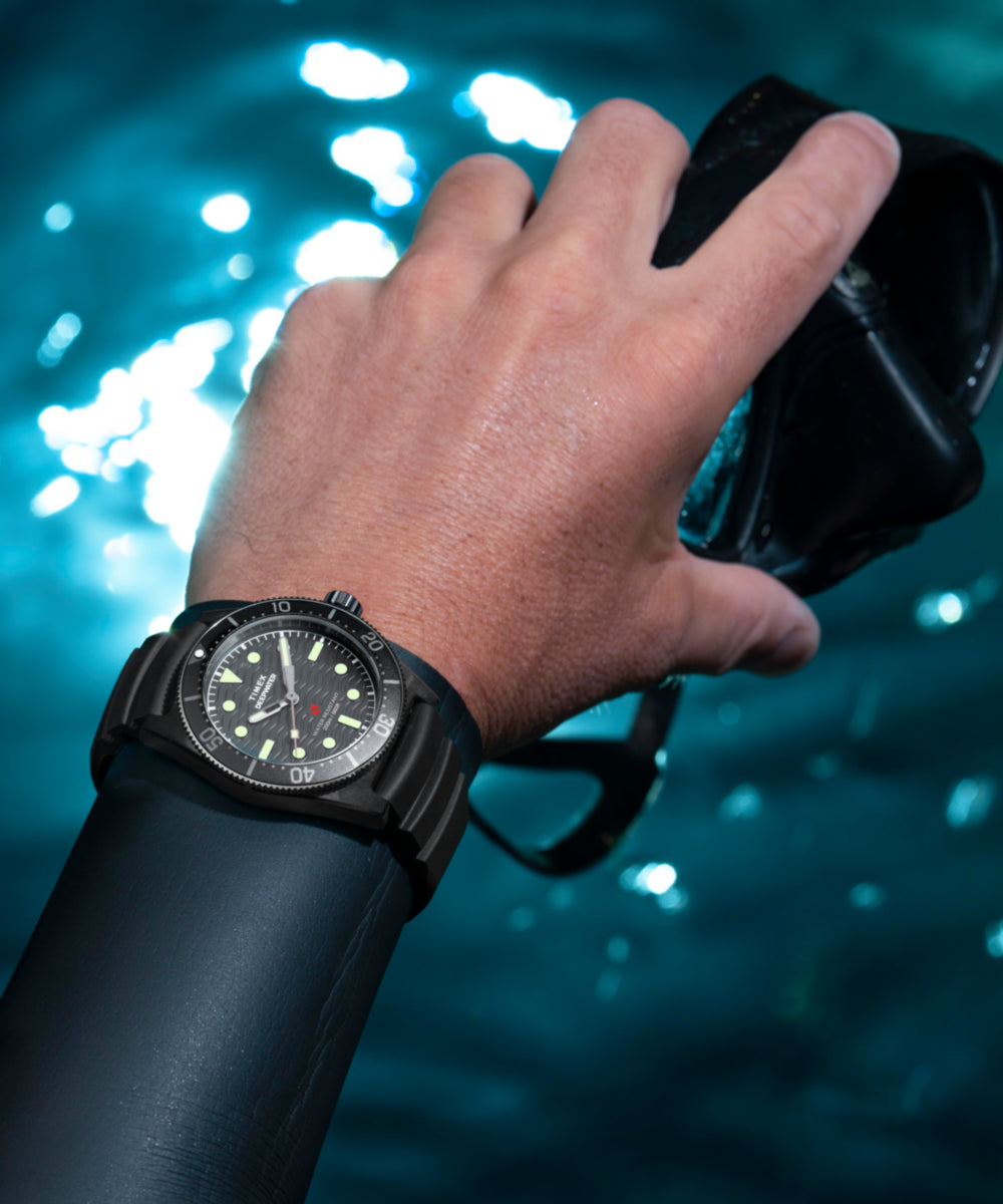 Deepwater Reef 200 41mm Synthetic Rubber Strap Watch, photo 9