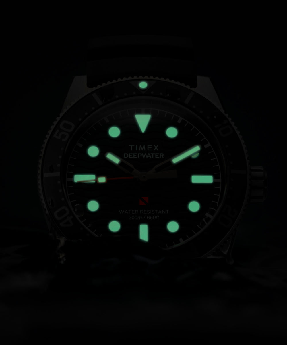 Deepwater Reef 200 41mm Synthetic Rubber Strap Watch, photo 11