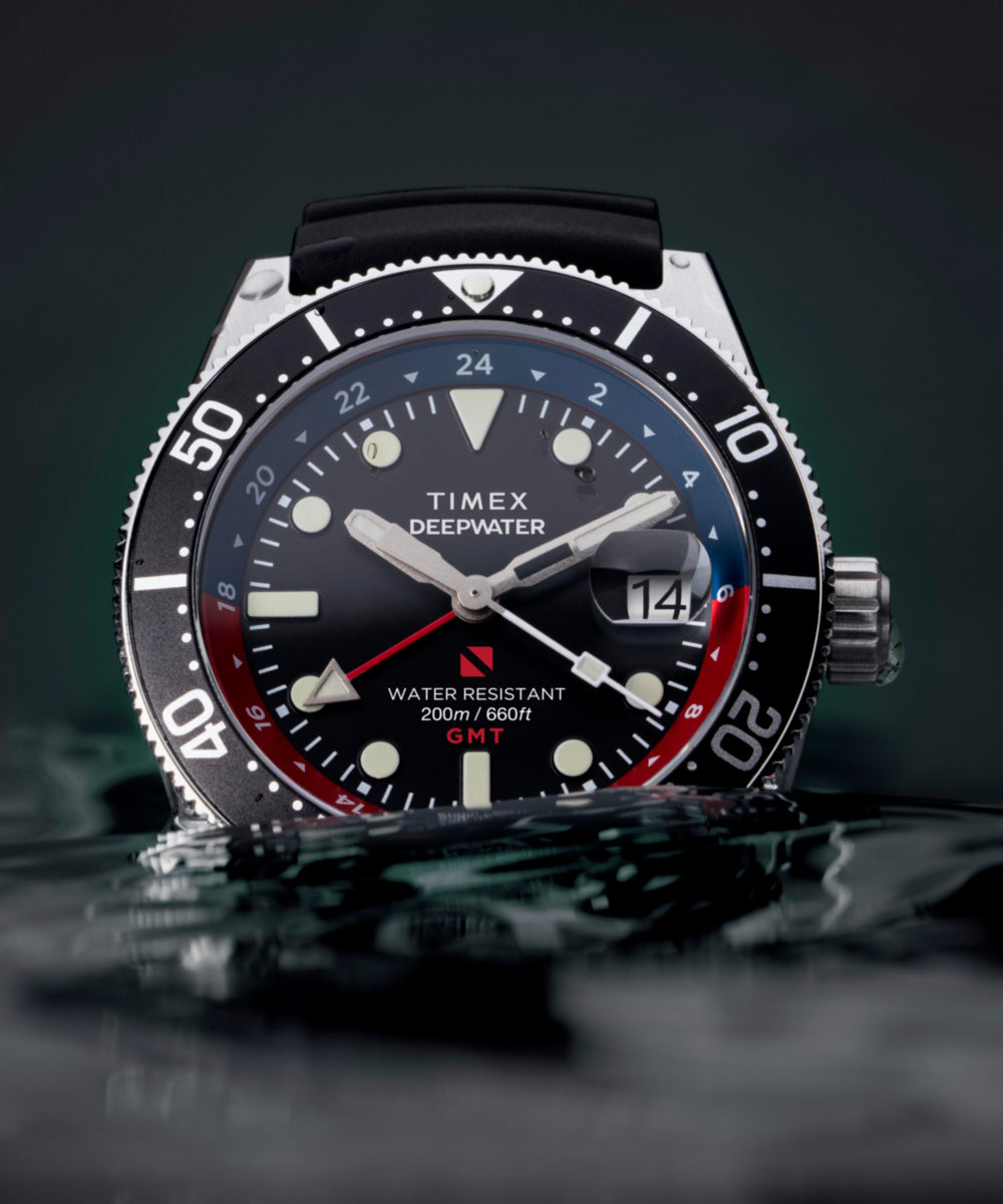 Deepwater Reef 200 GMT 41mm Synthetic Rubber Strap Watch, photo 9