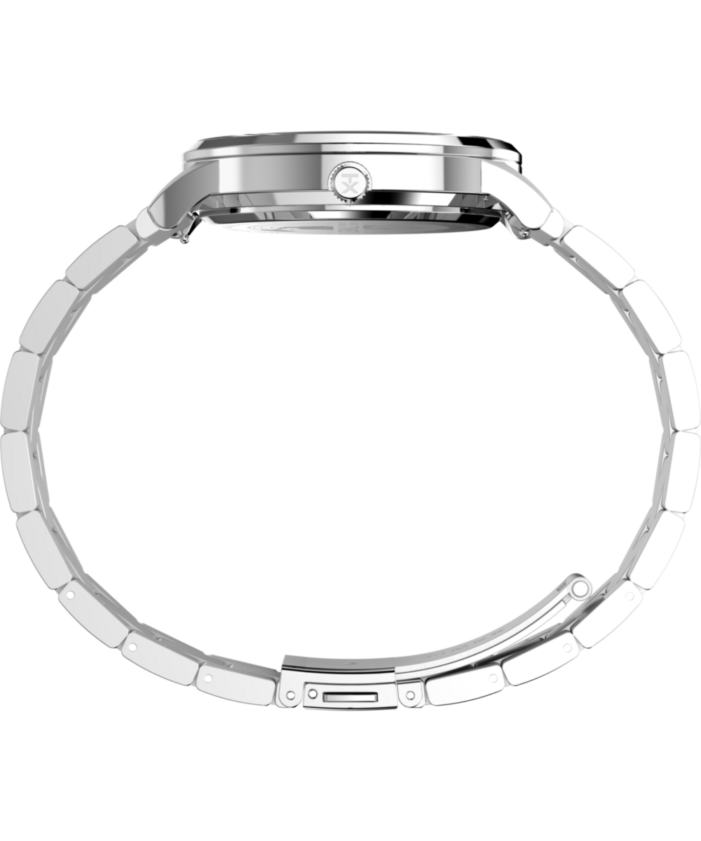 Waterbury Classic Moon Phase 40mm Stainless Steel Bracelet Watch, photo 3
