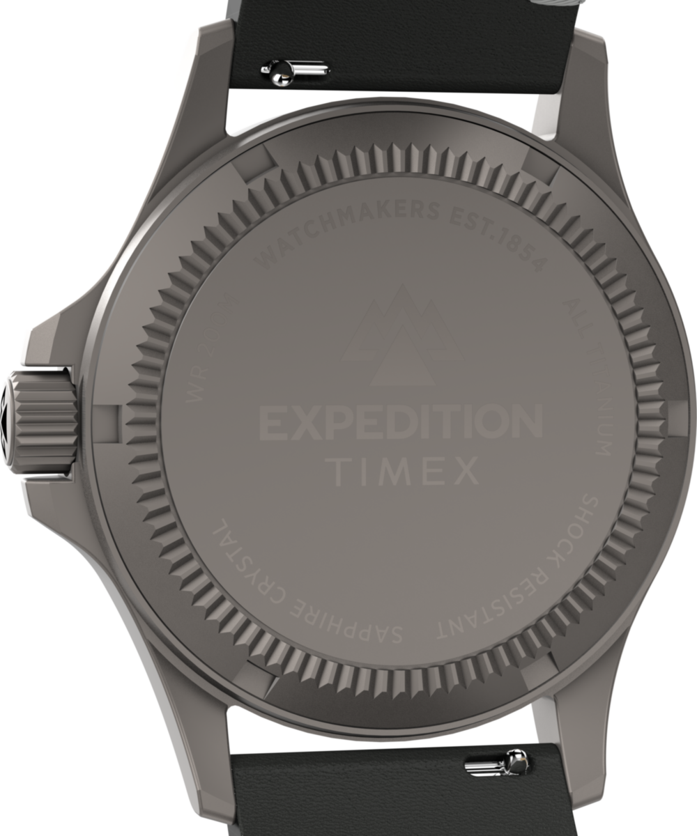 Expedition Titanium 38mm Leather Strap Watch, photo 7