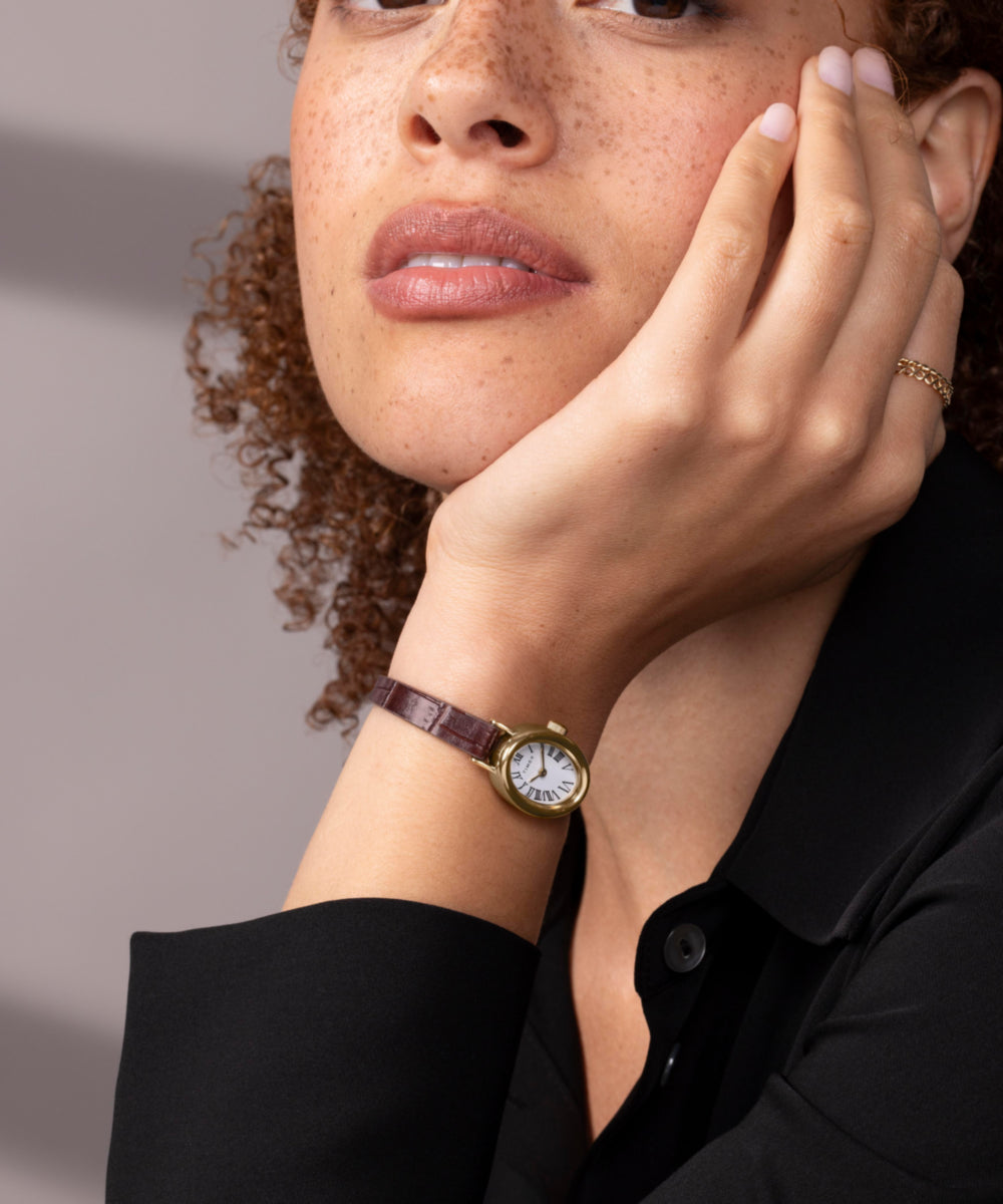 Cavatina 19mm Leather Strap Watch, photo 6