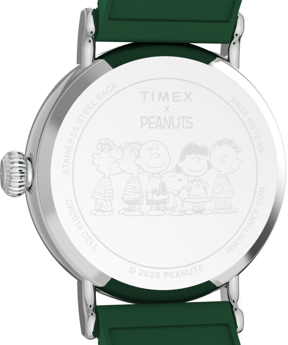 Peanuts® x Timex Standard Golf 40mm Synthetic Rubber Strap Watch, photo 4