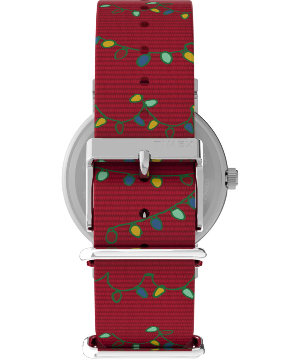 Peanuts® x Timex Weekender Holiday 38mm Fabric Strap Watch, photo 3
