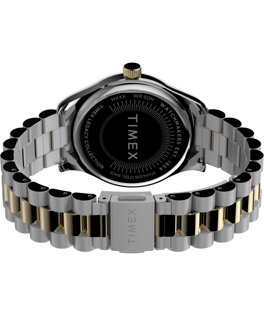 Timex Legacy 34mm Stainless Steel Bracelet Watch, photo 5
