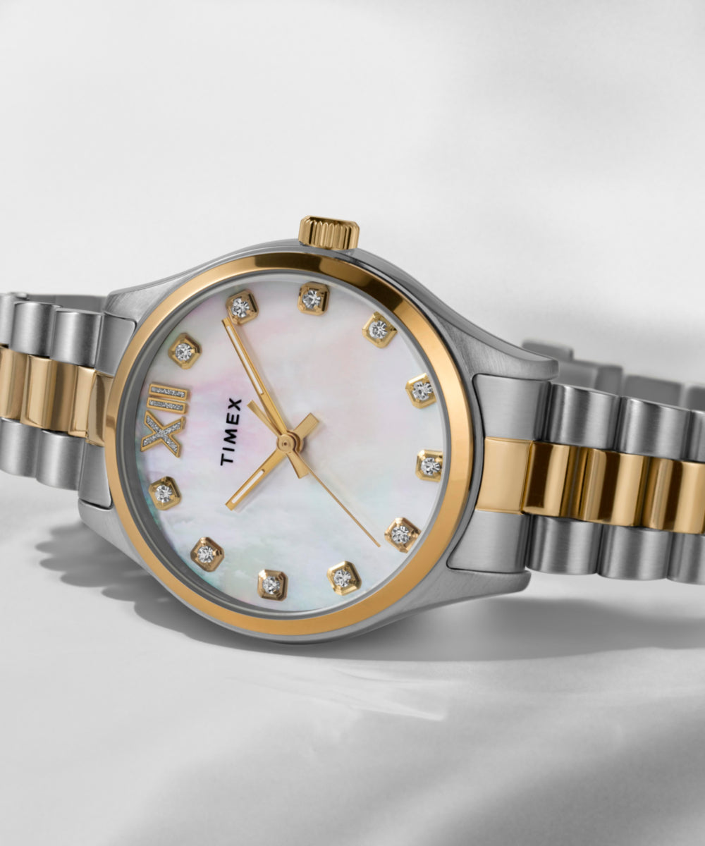 Timex Legacy 34mm Stainless Steel Bracelet Watch, photo 6