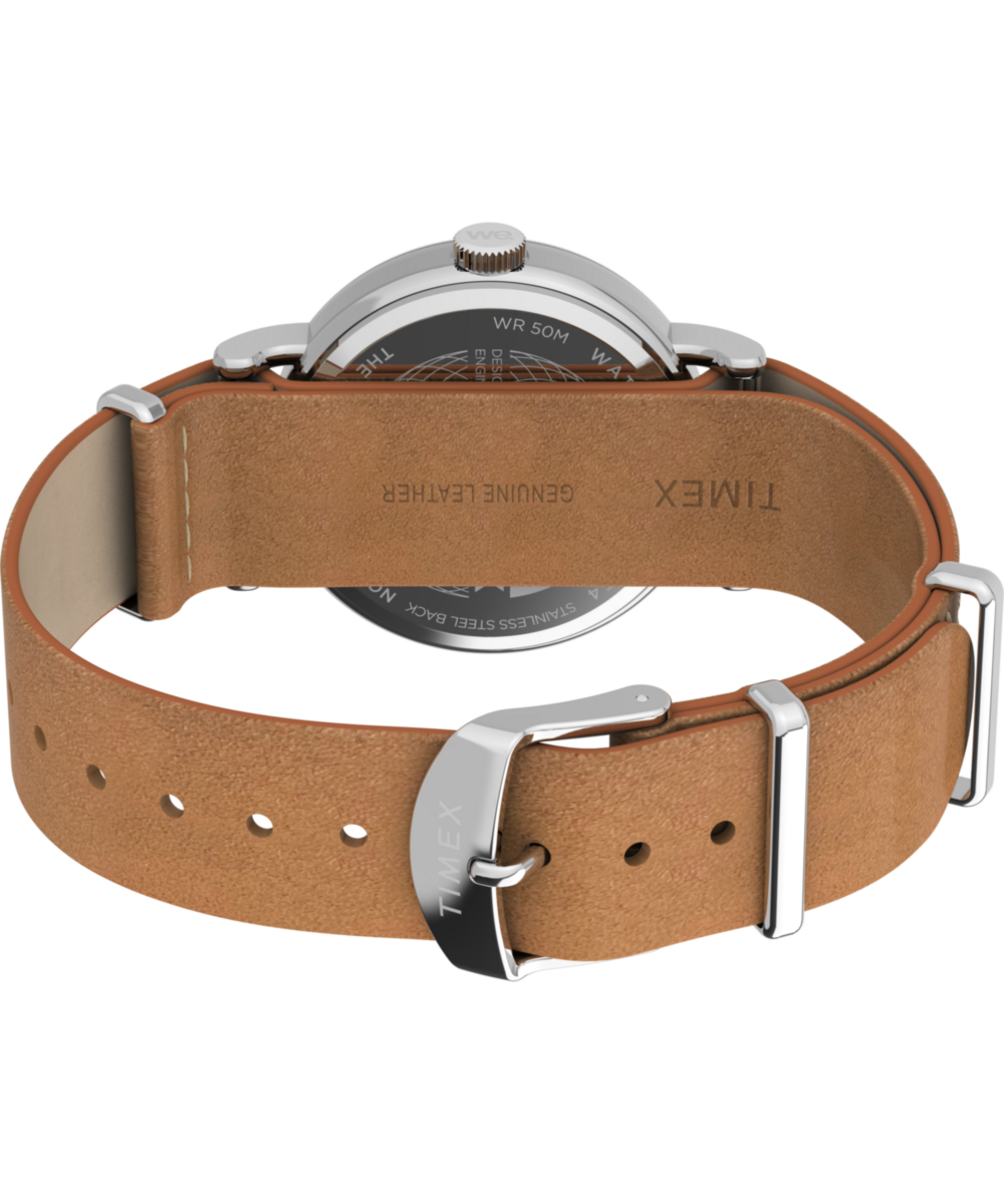 Weekender 37mm Leather Strap Watch, photo 8