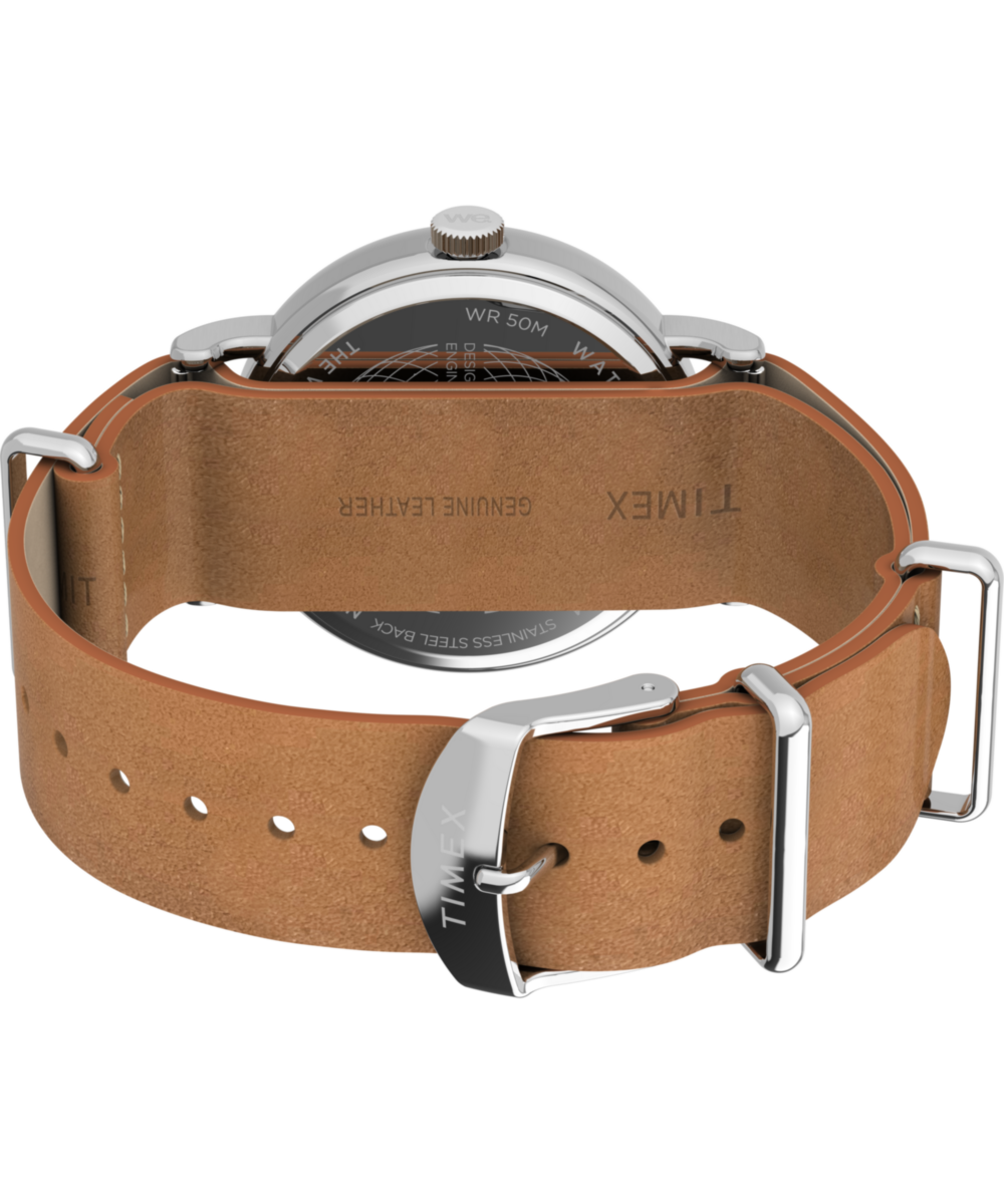 Weekender 40mm Leather Strap Watch, photo 8