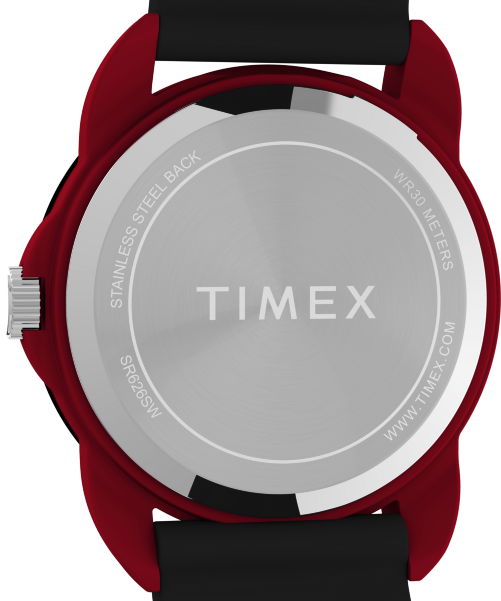 TIMEX TIME MACHINES® 30mm Silicone Strap Watch, photo 4