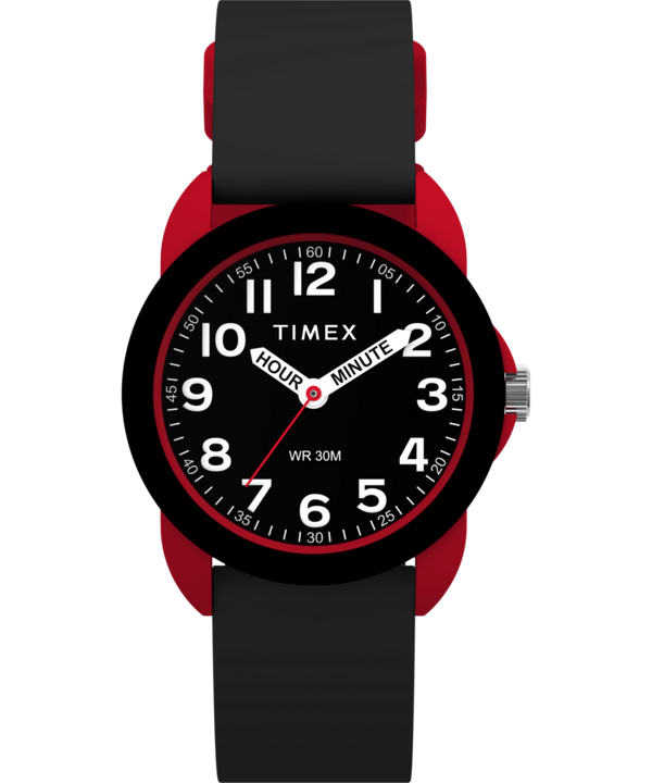 TIMEX TIME MACHINES® 30mm Silicone Strap Watch