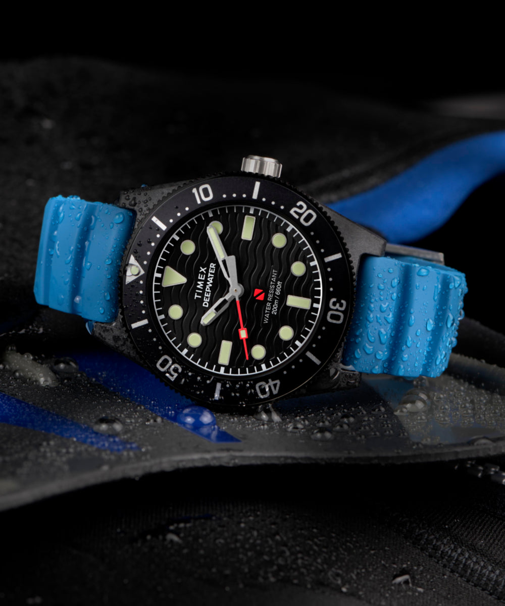 Deepwater Reef 200 XCF 43mm Synthetic Rubber Strap Watch, photo 6