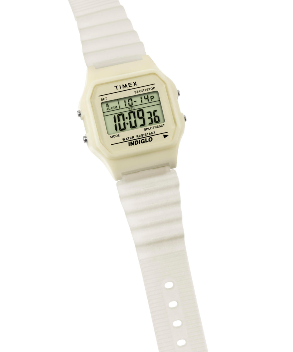 Timex T80 Glow in the Dark 34mm Resin Strap Watch, photo 6