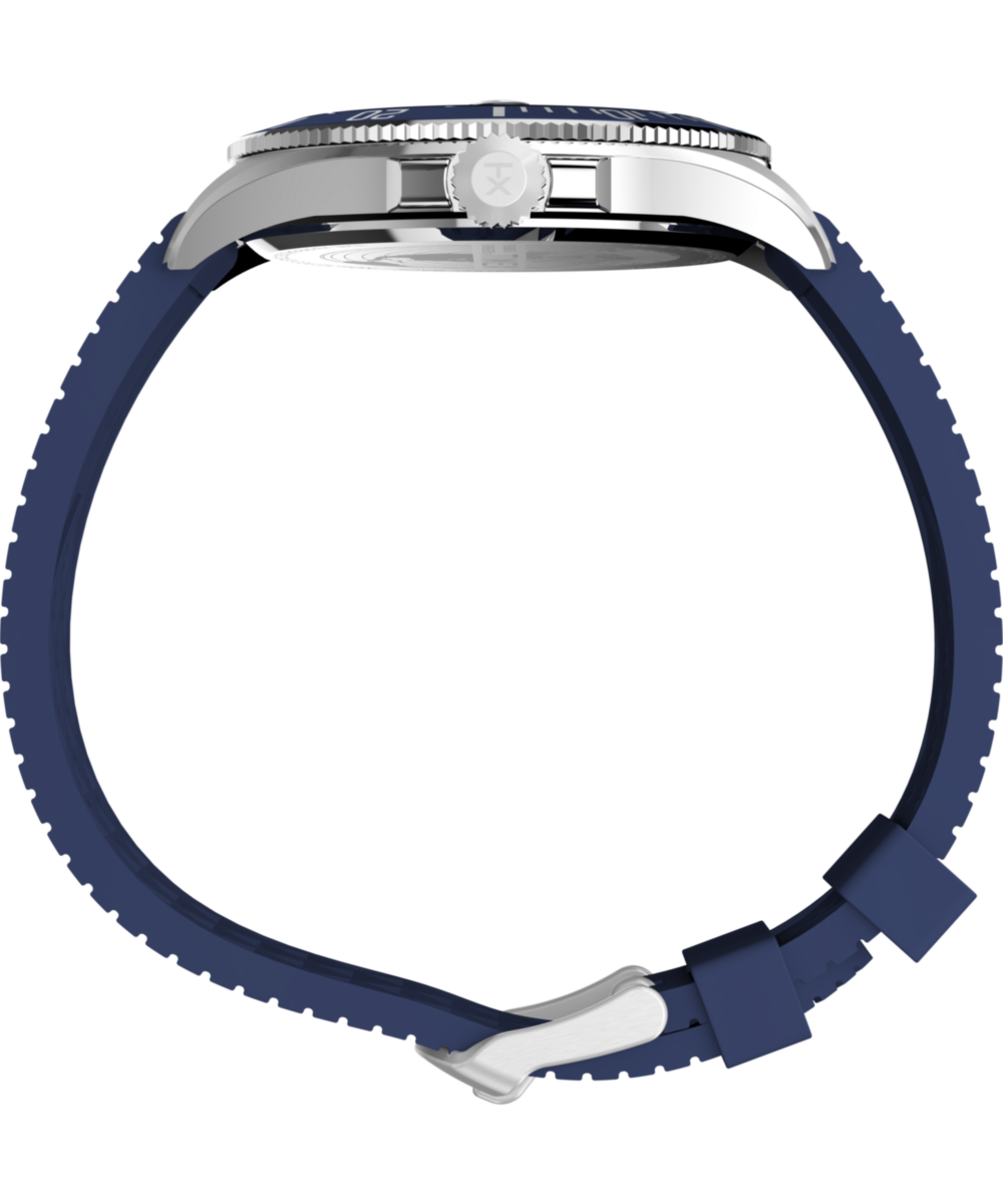 Harborside Coast 44mm Synthetic Rubber Strap Watch, photo 3
