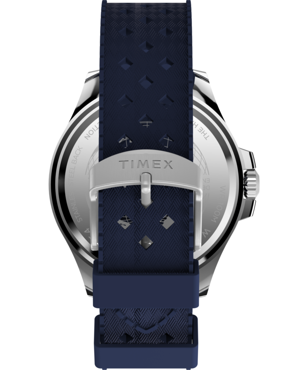 Harborside Coast 44mm Synthetic Rubber Strap Watch, photo 4