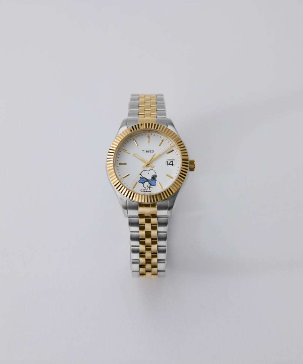 Peanuts® x Timex Legacy Bowtie 34mm Stainless Steel Bracelet Watch, photo 7