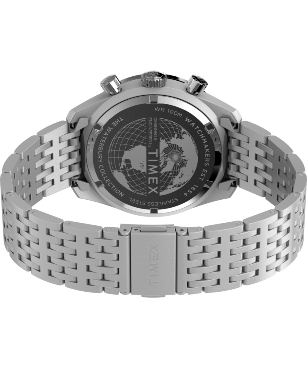 Waterbury Traditional Chronograph 41mm Stainless Steel Bracelet Watch, photo 7