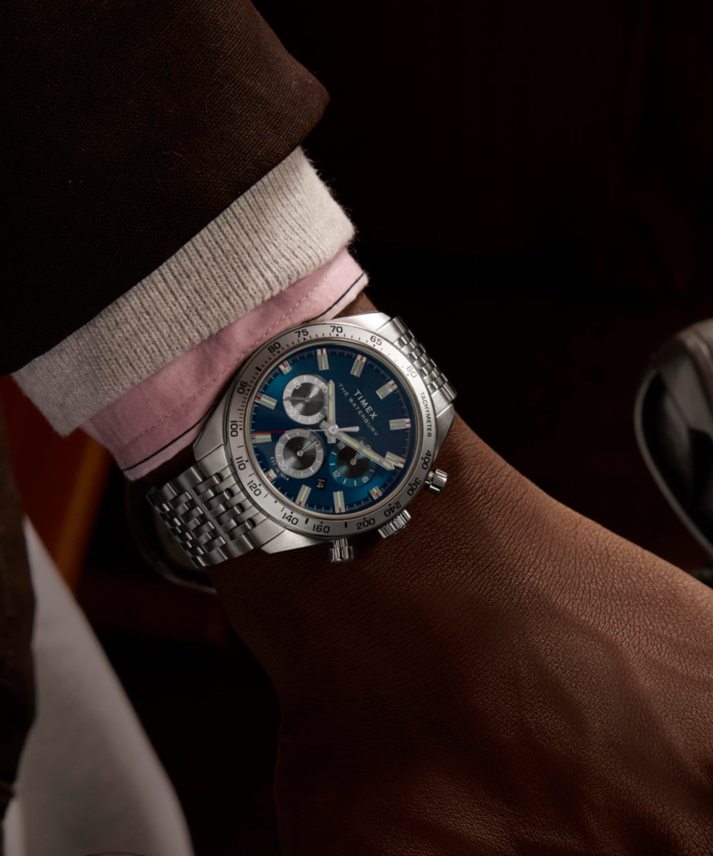 Waterbury Traditional Chronograph 41mm Stainless Steel Bracelet Watch, photo 2