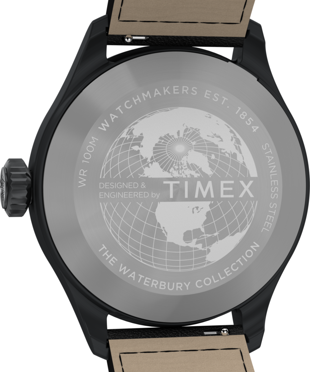 Waterbury Ace 41mm Leather Strap Watch, photo 5