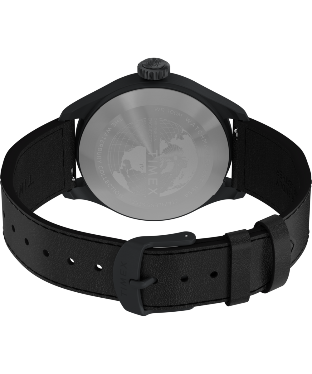 Waterbury Ace 41mm Leather Strap Watch, photo 6
