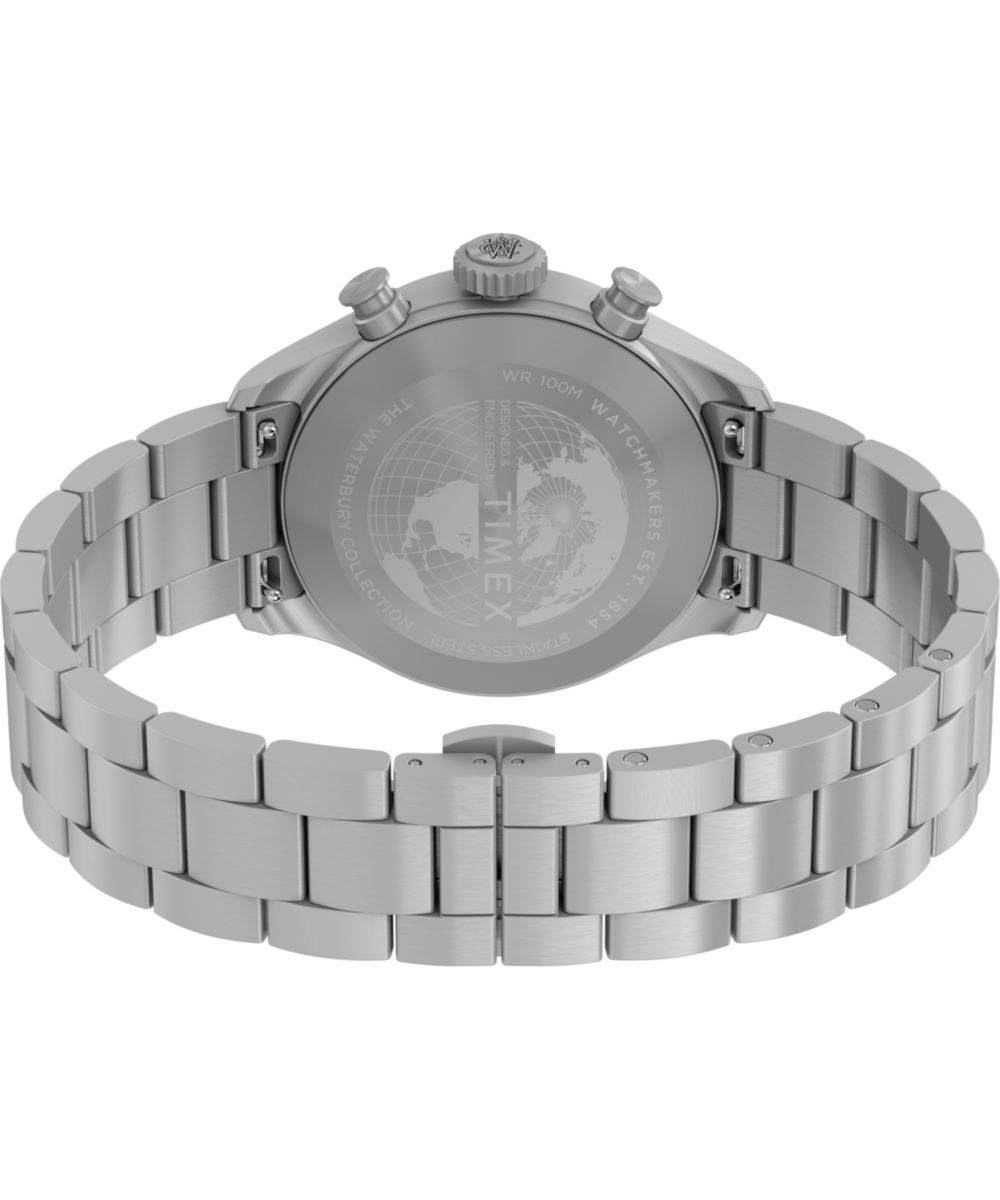 Waterbury Ace Chronograph 41mm Stainless Steel Bracelet Watch, photo 6