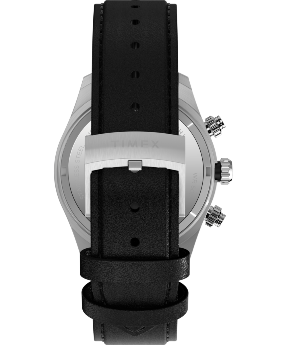 Waterbury Heritage Chronograph 39mm Leather Strap Watch, photo 5