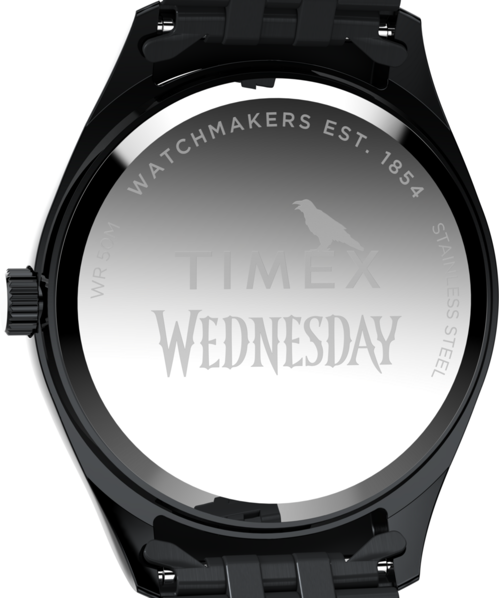 Timex x Wednesday Timex Legacy 36mm Stainless Steel Bracelet Watch, photo 4