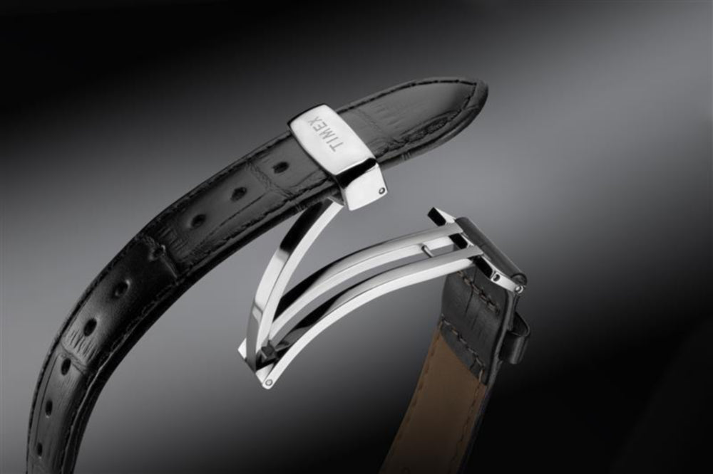 Waterbury Metropolitan Sub-Second 39mm Leather Strap Watch, photo 8