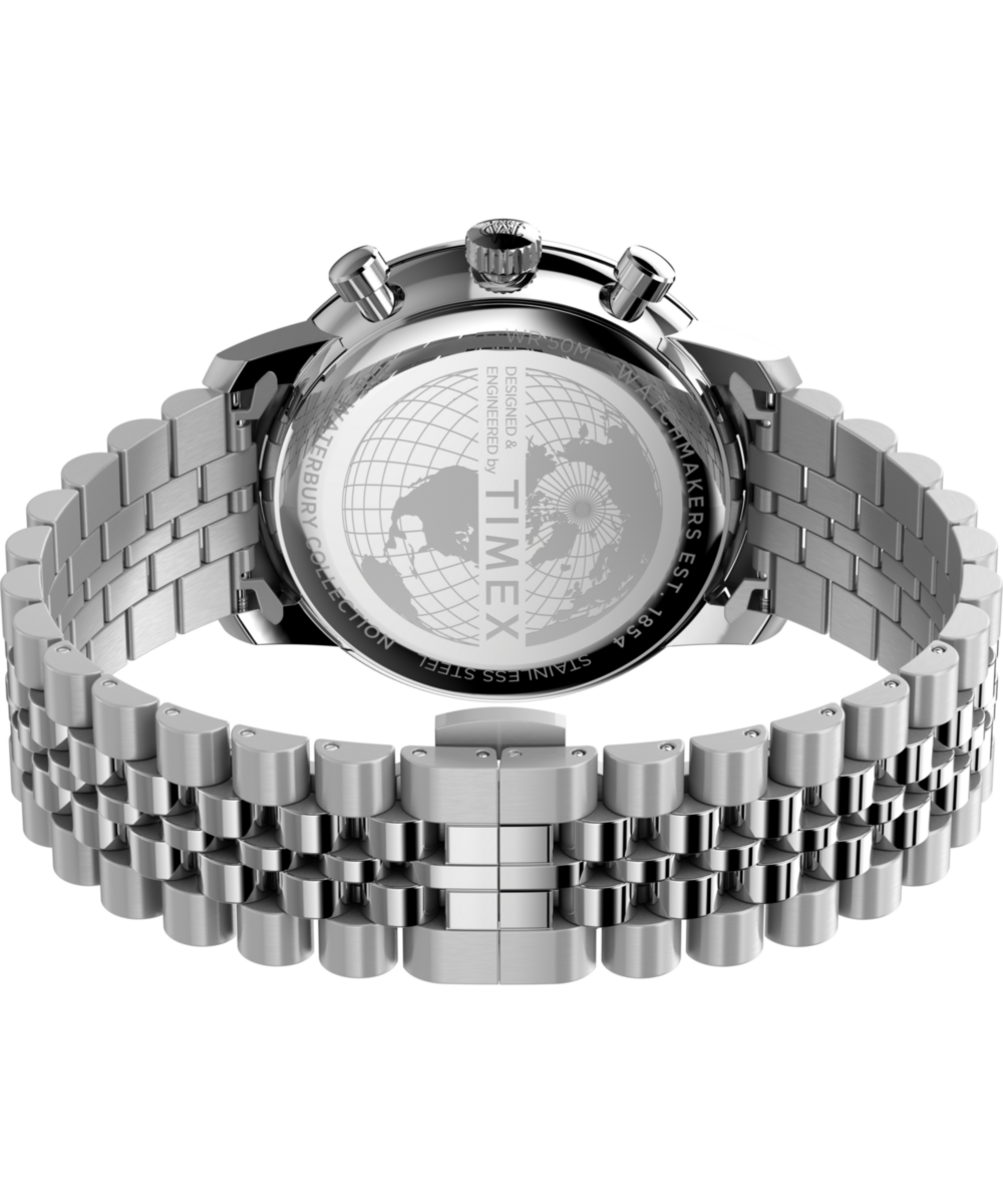 Waterbury Metropolitan Chronograph 41mm Stainless Steel Bracelet Watch, photo 6