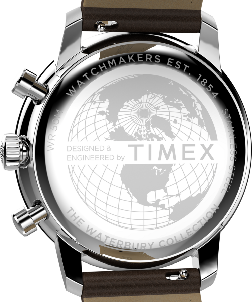 Waterbury Metropolitan Chronograph 41mm Leather Strap Watch, photo 5