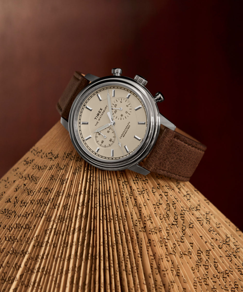 Waterbury Metropolitan Chronograph 41mm Leather Strap Watch, photo 7