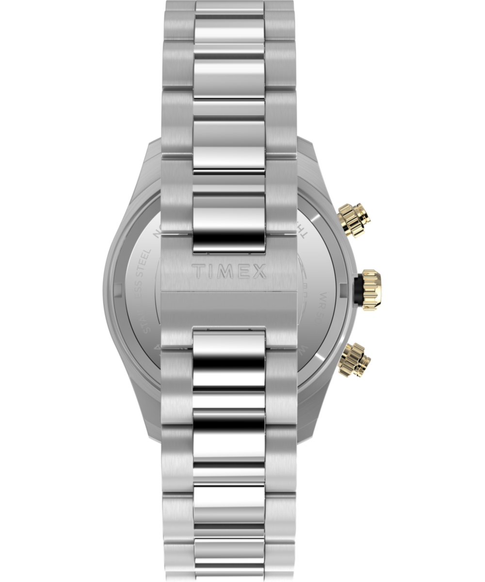 Waterbury Heritage Chronograph 39mm Stainless Steel Bracelet Watch, photo 5