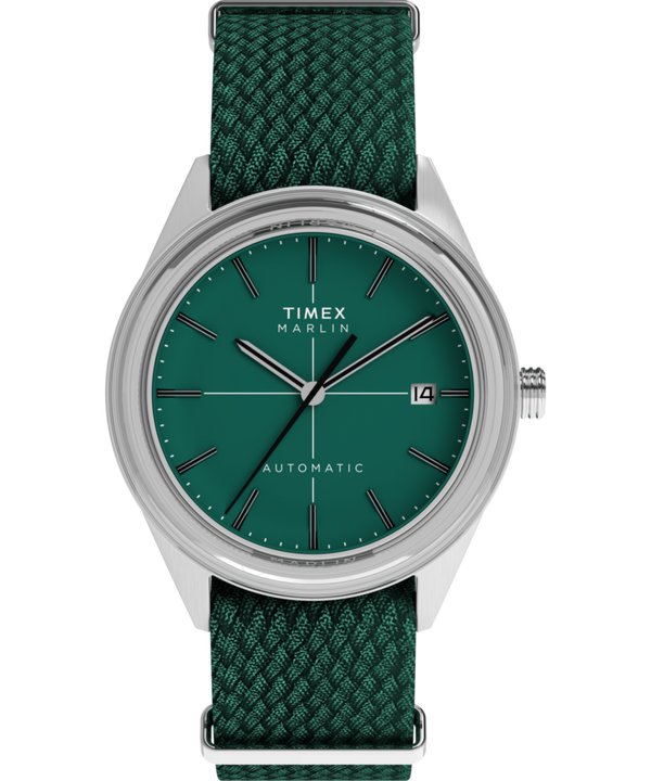 Marlin® Jet Automatic 38mm Fabric Strap Watch