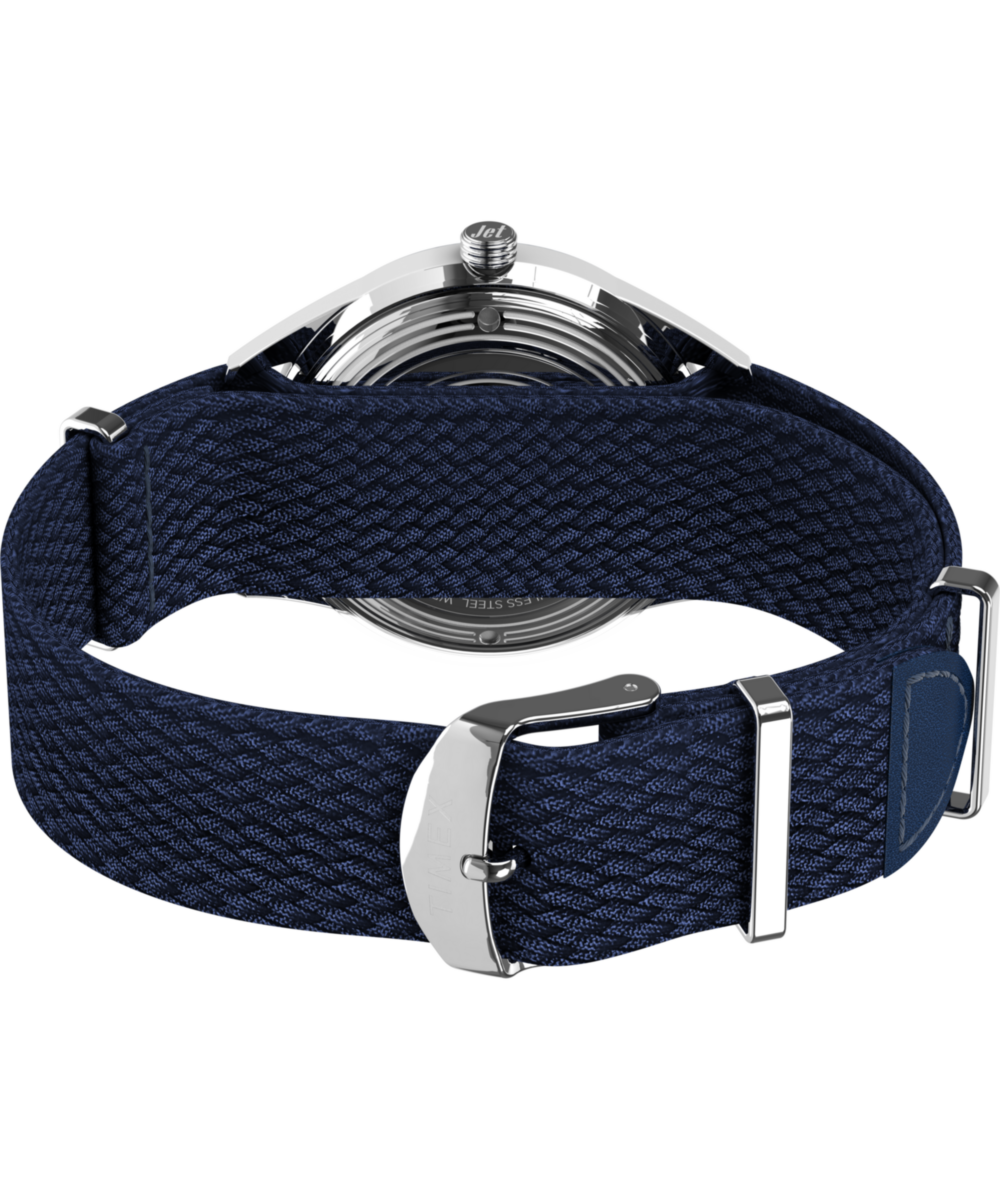 Marlin® Jet Automatic 38mm Fabric Strap Watch, photo 5