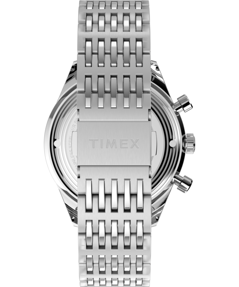 Marlin® Jet Quartz Chronograph 40mm Stainless Steel Bracelet Watch, photo 4
