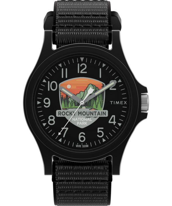 Timex Rocky Mountain National Park 40mm Fabric Strap Watch