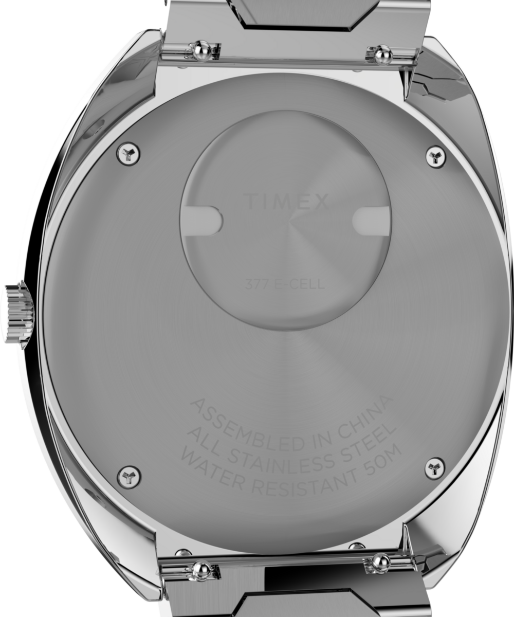 Q Timex® 1972 Time Machine Reissue 39mm Stainless Steel Bracelet Watch, photo 5
