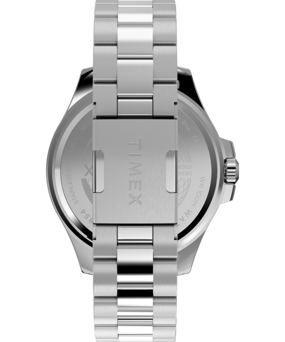 Harborside Coast Multifunction 43mm Stainless Steel Bracelet Watch, photo 4