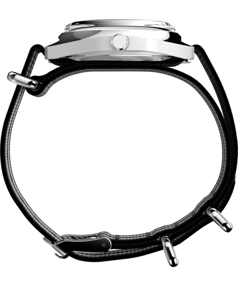 Q Timex® 1975 Enigma 37mm Fabric Strap Watch, photo 2