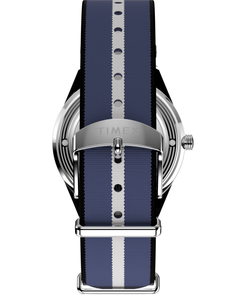 Marlin® Jet Quartz 38mm Fabric Strap Watch, photo 3