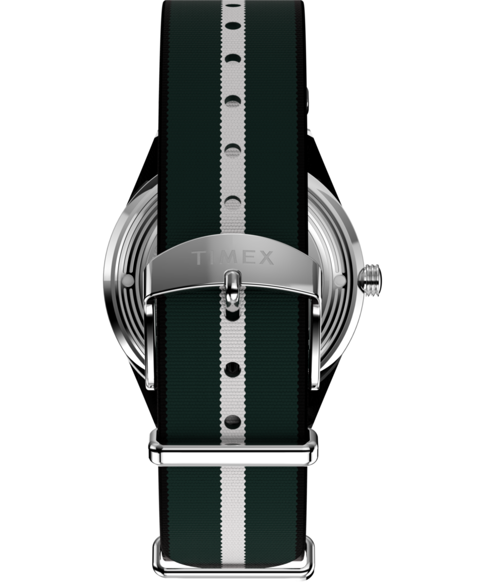 Marlin® Jet Quartz 38mm Fabric Strap Watch, photo 3