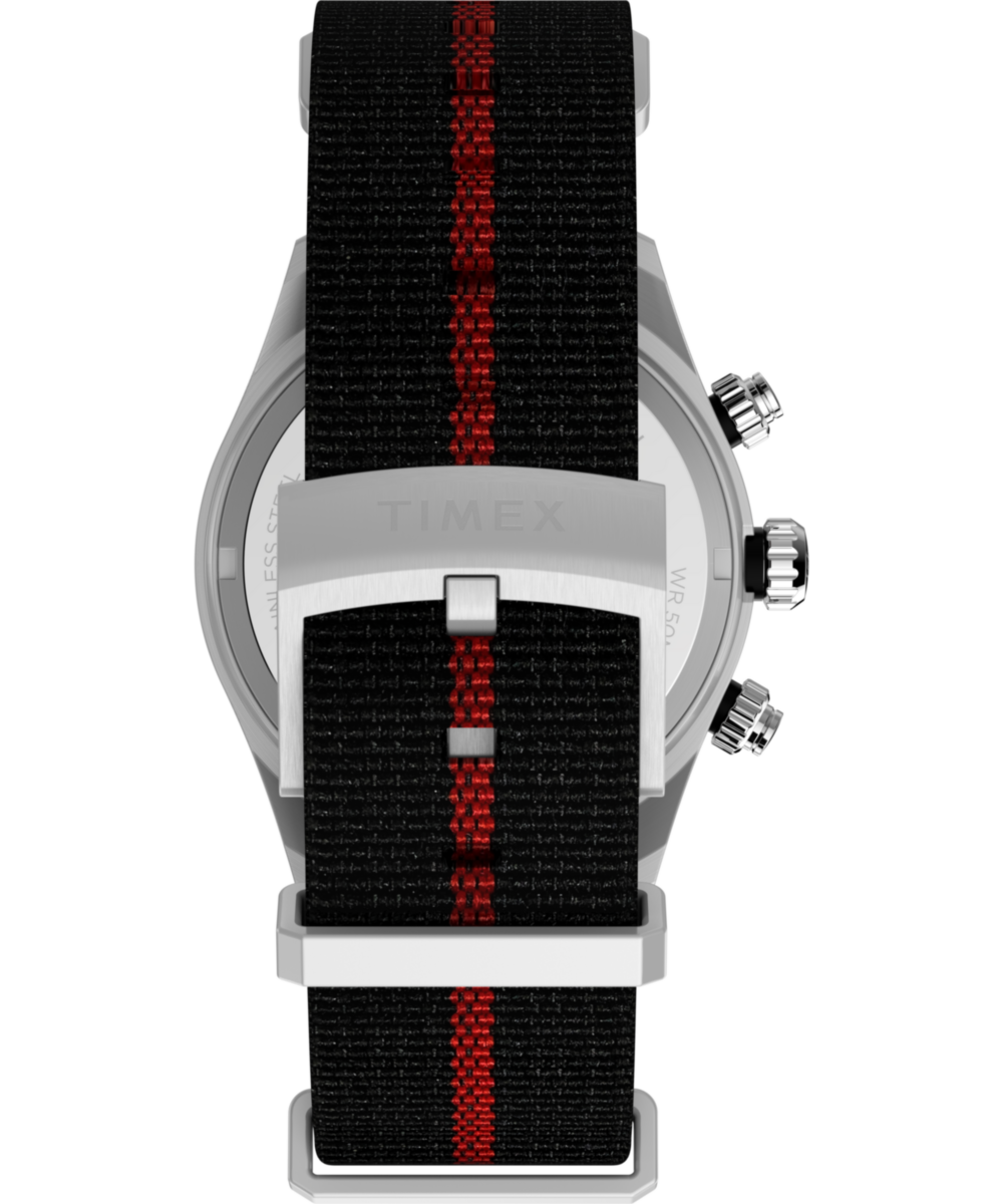 Waterbury Heritage Chronograph 39mm Fabric Strap Watch, photo 3
