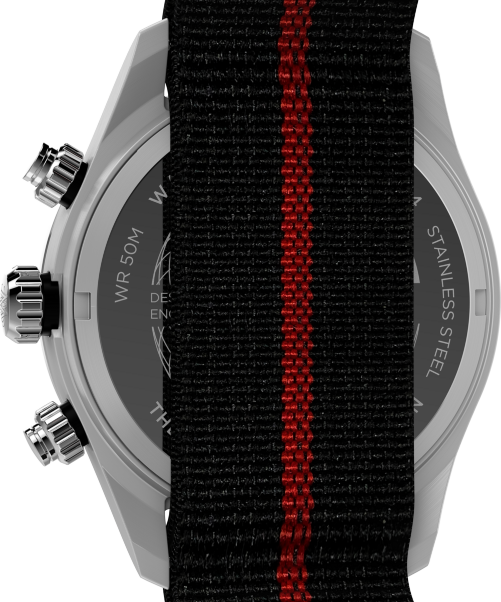 Waterbury Heritage Chronograph 39mm Fabric Strap Watch, photo 4