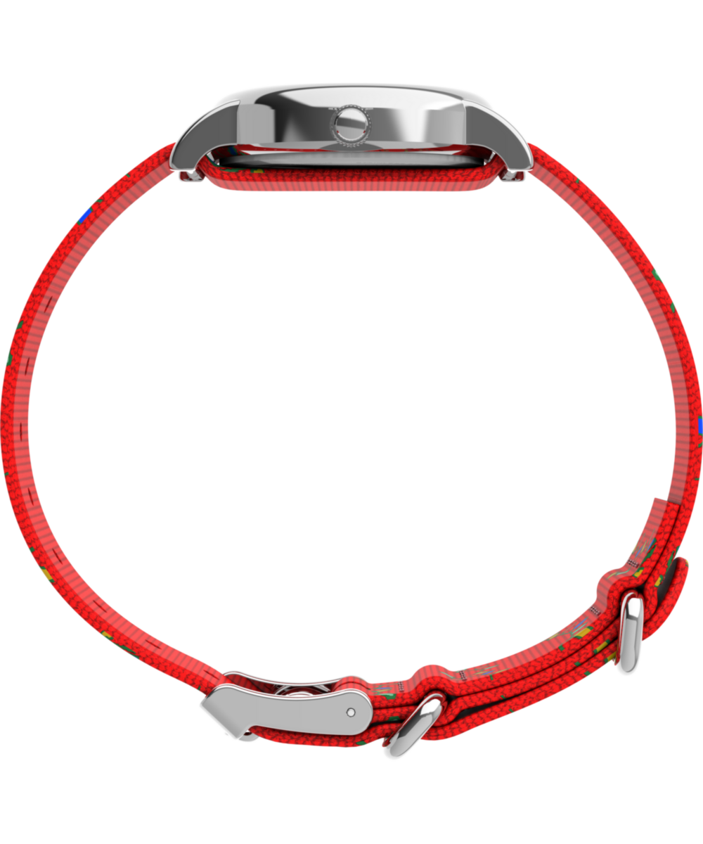 Peanuts® x Timex Weekender Snoopy Santa Hat 31mm Fabric Strap Watch, photo 2