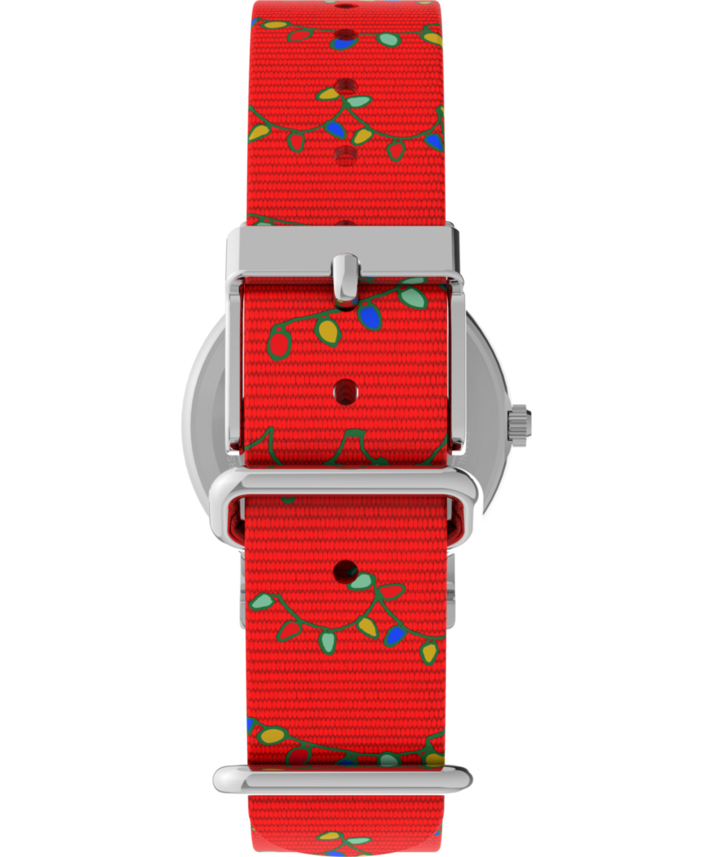Peanuts® x Timex Weekender Snoopy Santa Hat 31mm Fabric Strap Watch, photo 3