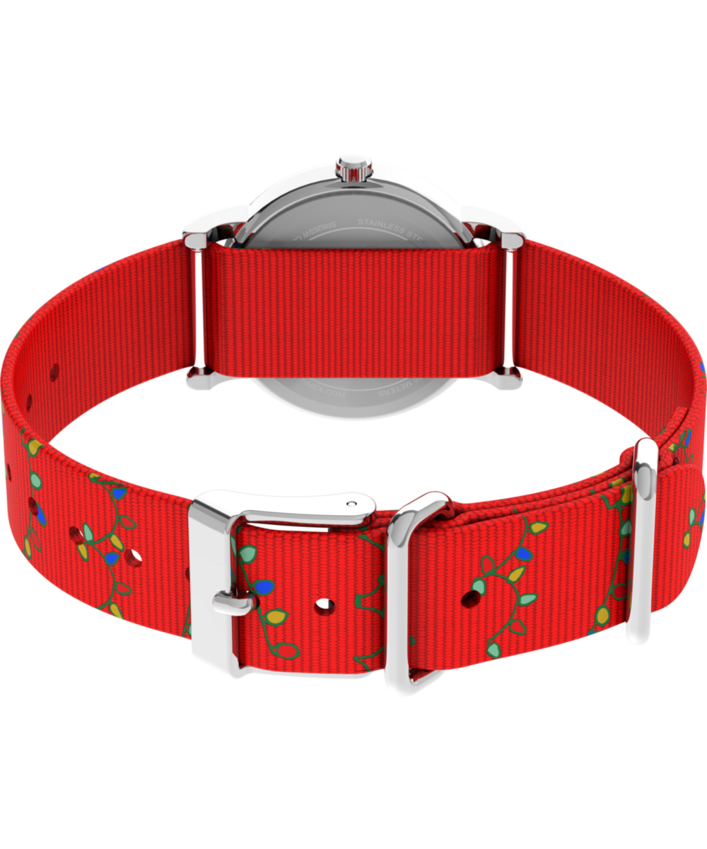 Peanuts® x Timex Weekender Snoopy Santa Hat 31mm Fabric Strap Watch, photo 5