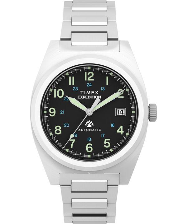 Expedition® Capstone Automatic 39mm Stainless Steel Bracelet Watch