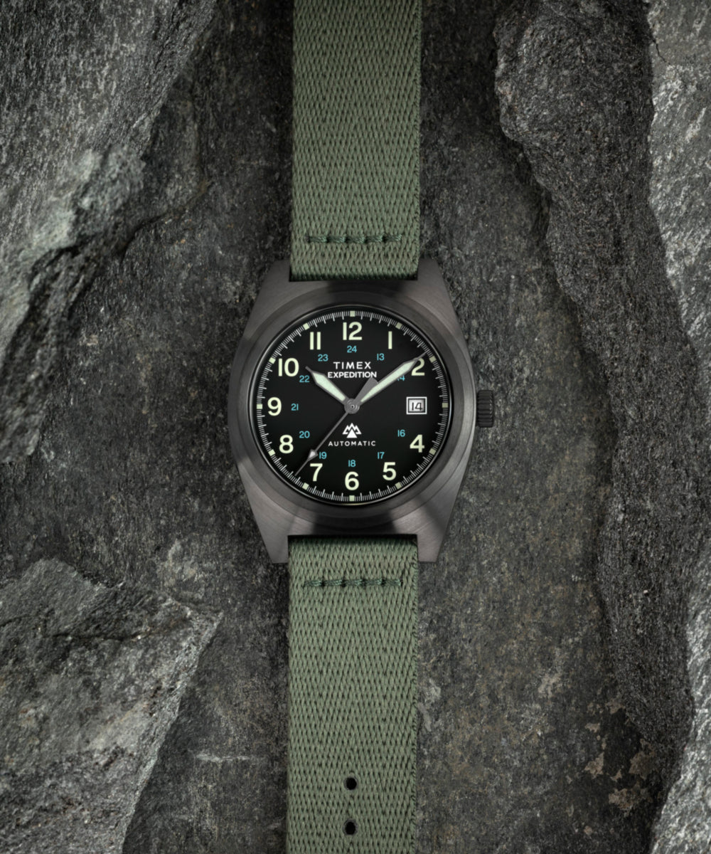 Expedition® Capstone Automatic 39mm Eco-Conscious Fabric Strap Watch, photo 6