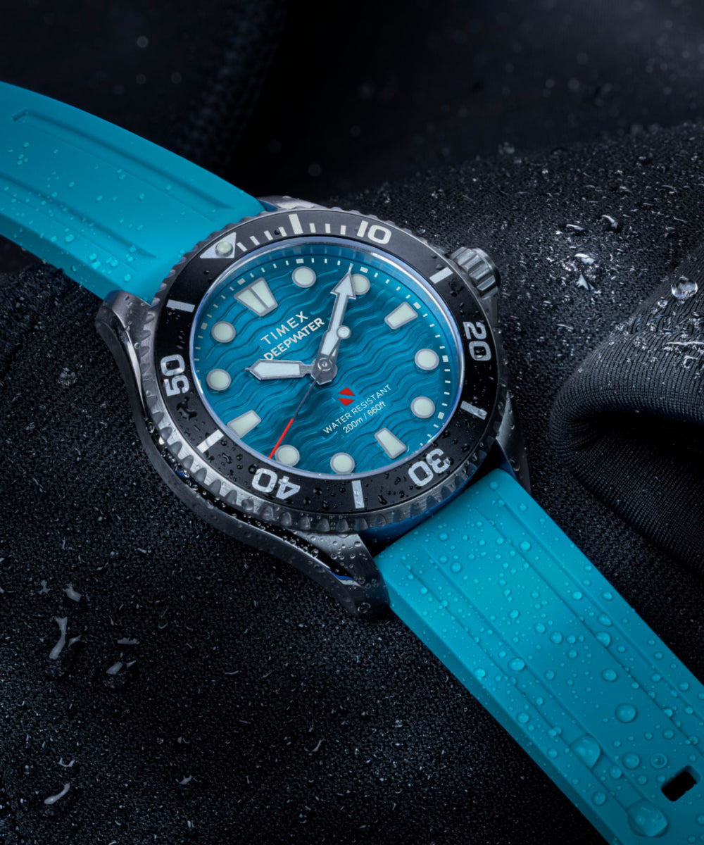 Deepwater Meridian 200 38mm HNBR Rubber Strap Watch, photo 6